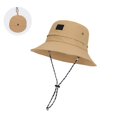 thumbnail image 5 of sususu Sun Bucket Hat for Men Women Fishing Beach Hats for Golf Hiking Outdoor UPF 50+ Khaki, 5 of 6