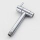 thumbnail image 3 of Brass Wall Mounted Faucet for Cold Water, Basin, Mop, Washing Machine Taps, Garden Taps, Chrome Finish P20250110768, 3 of 5