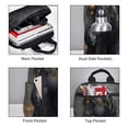 thumbnail image 3 of Fotbe Black And Gold White Horse Mochila Ligera para Hombres y Mujeres - Duradera y Resistente al Agua, Ideal para Escuela, Trabajo, Viajes y Uso Diario, 3 of 7