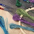 thumbnail image 3 of LEEYNEER 38Pcs Metallic Embroidery Skein Threads Multi-Color Embroidery Floss Glitter Embroidery Thread - Thread, 3 of 7