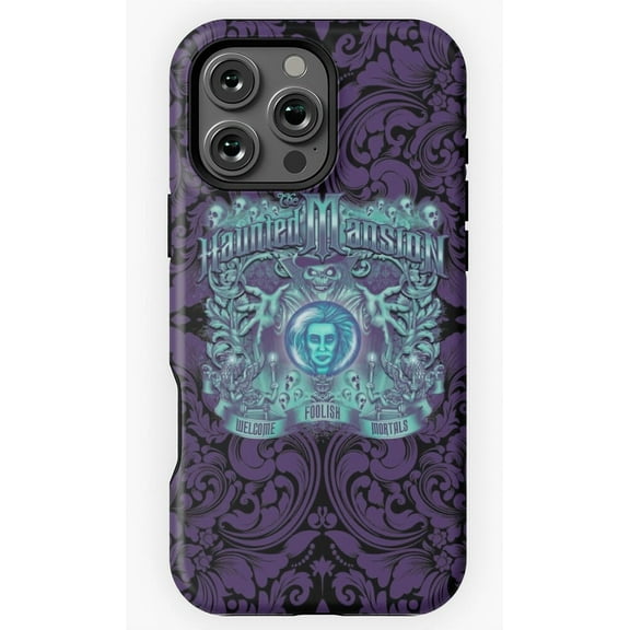 Haunted Mansion Ornate Design Phone Case for iPhone 11 12 13 14 15 16 Pro Max