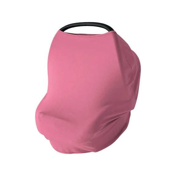 PurComfy Baby Car Seat Cover, SuperSoft Bamboo Viscose Carseat Cover for Infant Boys & Girls, Breathable Multi-Use Breastfeeding Covers, Canopy for Carrier, Stroller, Shopping Cart & High Chair