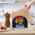 thumbnail image 2 of Yayeee Napkin Holder for Table Kitchen Paper Tissue Organization, Blue Dog Artist, 2 of 8