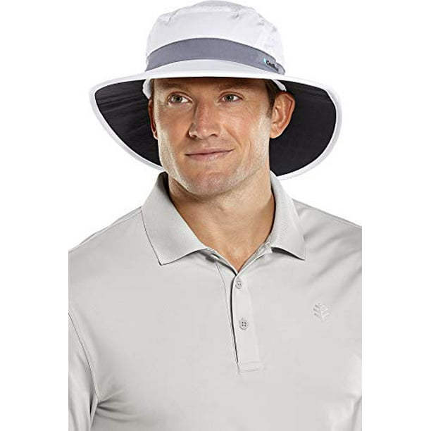 Coolibar UPF 50+ Men's Women's Fore Golf Hat - Sun Protective