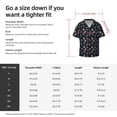 thumbnail image 5 of Susaid Play Hockey Print Men's Polo Shirts Button Down Short Sleeve Casual Summer Beach Vintage Shirts for Men-X-Large, 5 of 5