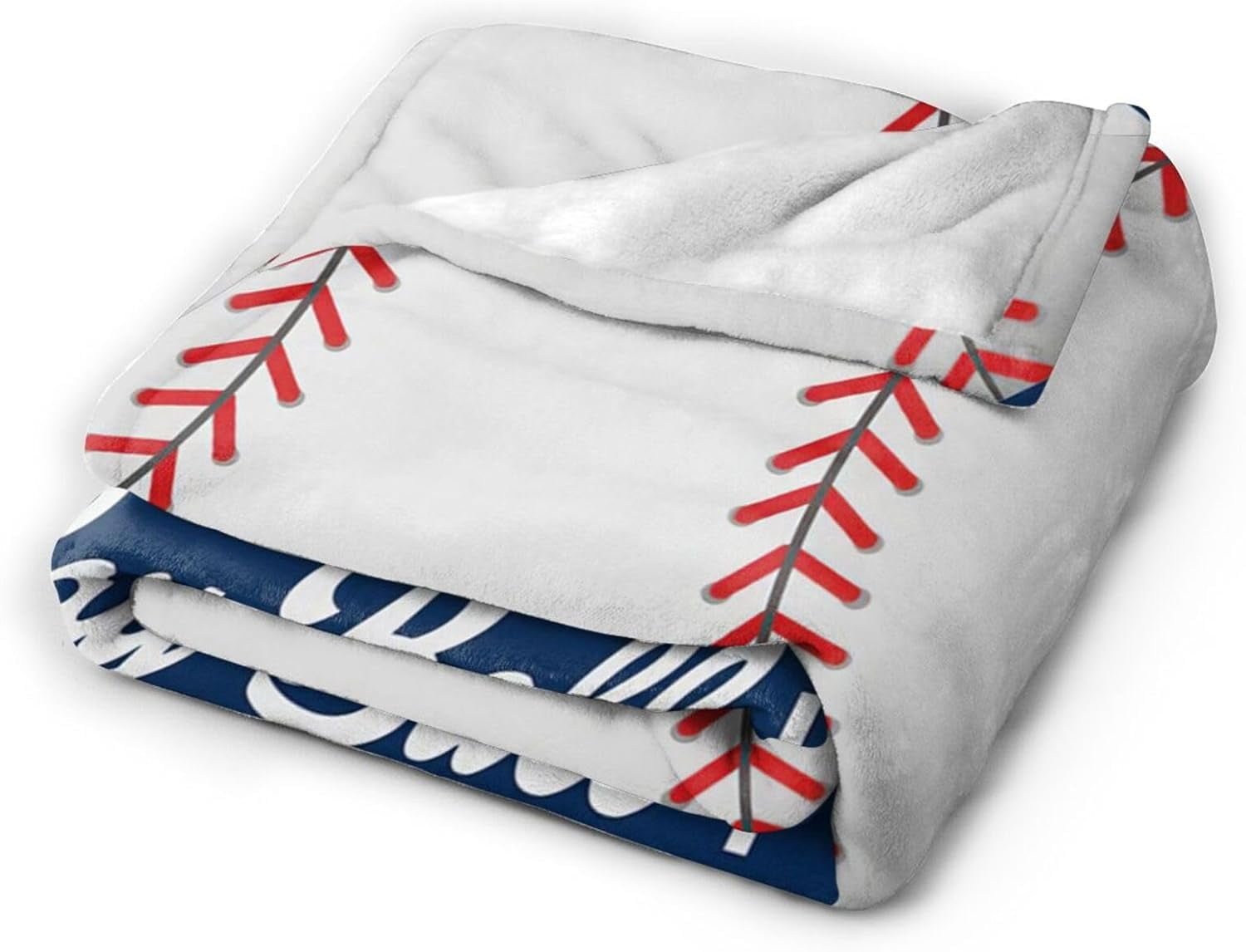 Baseball Blanket Sports Fleece Throw Blanket Super Soft Warm Cozy Fuzzy Plush Blanket Gifts for Girls Boys Kids Bed Decor 60"X80"