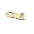 thumbnail image 7 of Sam Edelman Felicia Gold Slip On Rounded Closed Toe Flexible Ballet Flat (Gold, 10), 7 of 7