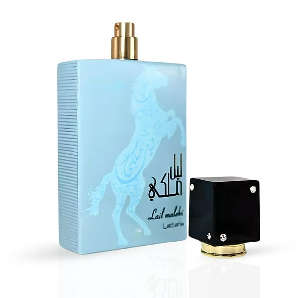 Lattafa Unisex Lail Maleki Morrocan Blue EDP Spray 3.4 oz