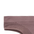thumbnail image 5 of Sunvit-Panties High Waisted Briefs for Women - Nylon Spandex Seamless Mesh Panel, Breathable Comfortable, Coffee Color, Size L, Ideal for Everyday Wear & Tight Clothes, 5 of 6