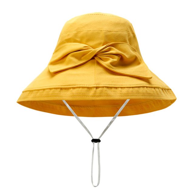 Sombrero Para El Sol De Verano Sombrilla Para Exteriores Protección Solar Sombrero Para El Sol De Ala Ancha Sombrero De Pescador Con Lazo Inevent AP006786-01