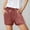 Pink, variant on iTNHFP Shorts Casual Shorts Women's Summer High Waisted Lace Up Baggy Wide Leg Pants 12402