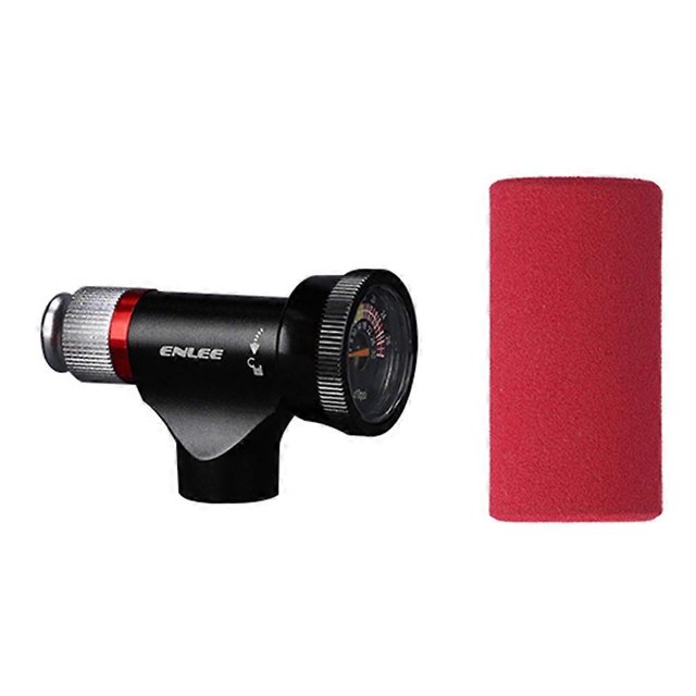 ENLEE Bicycle CO2 Cartridge Pump Nozzle Aluminum Alloy Road MTB Bike Inflating Nozzle