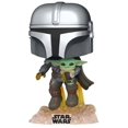 thumbnail image 1 of Mandalorian baby Child Yoda Star War boba fett vinilo muñeco de acción figuras de juguete para regalo, 1 of 4