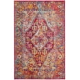 thumbnail image 2 of SAFAVIEH Crystal Salma Oriental Area Rug, Light Blue/Fuchsia, 3' x 5', 2 of 8