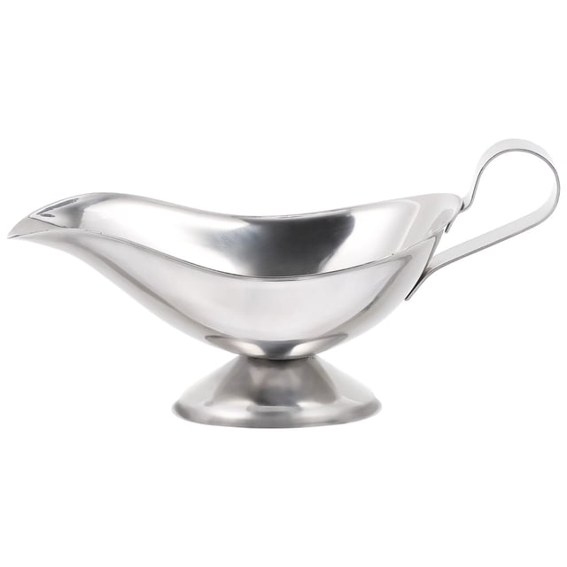 IFANLANDOR Bols à Condiments Bateau Sauce Acier Inoxydable Lave-Vaisselle Barbecue Extérieur 1Ensemble