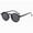 Black, variant on Retro Sunglasses for Men Women, European American Trendy Shades, UV Protection Vintage Sun Glasses for Daily Wear, Black, One Size
