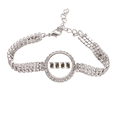 thumbnail image 1 of Patron de juego naipes fichas utensilios Pulsera de tobillera de cadena de tenis, joyería de diamantes, 1 of 3