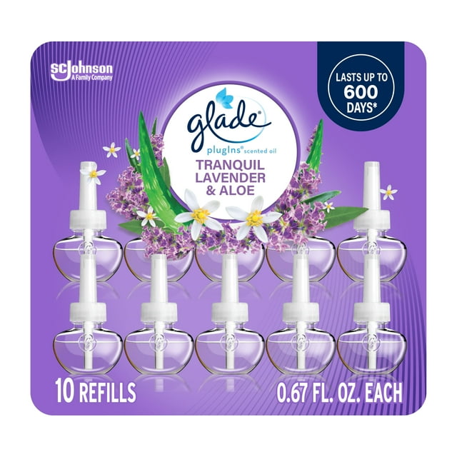 Recambios Glade Plugins para ambientador Tranquil Lavender & Aloe