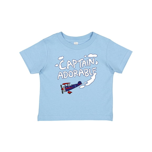 Inktastic Plane Captain Adorable Boys Baby T-Shirt