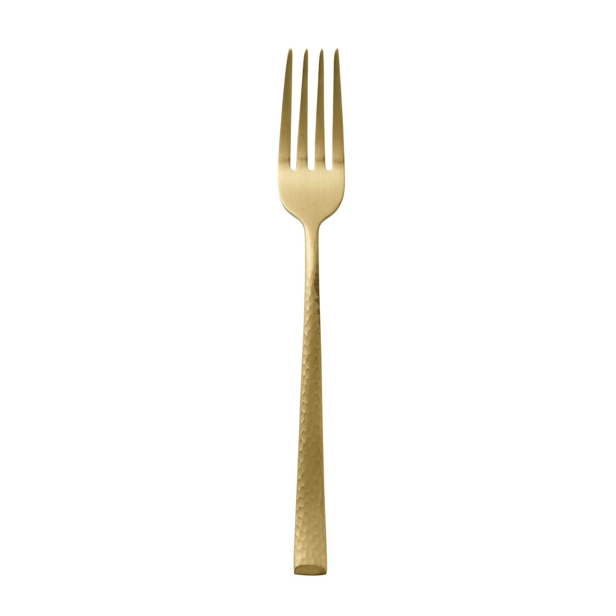 Better Homes & Gardens Arlo Flatware Set, Gold Hammered, 20 Pieces