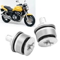 thumbnail image 4 of Qiilu Preload Fork , 2PCS Front  Screw Preload Fork Tube Adjusters Tube  Covers  For CB400, 4 of 8
