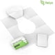 thumbnail image 2 of Cubierta de asiento de inodoro de papel lavable Cubierta de asiento de inodoro de papel desechable para adultos y niños, 100% biodegradable - Baño público, avión, campamento, accesorios de viaje JAMW Sencillez, 2 of 3
