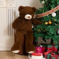 thumbnail image 5 of HollyHOME 36 Inch Giant Teddy Bear Big Plush Stuffed Animal Soft Cuddly Toy Gift for Girlfriend Kids Valentine's Day  Chocolate, 5 of 9