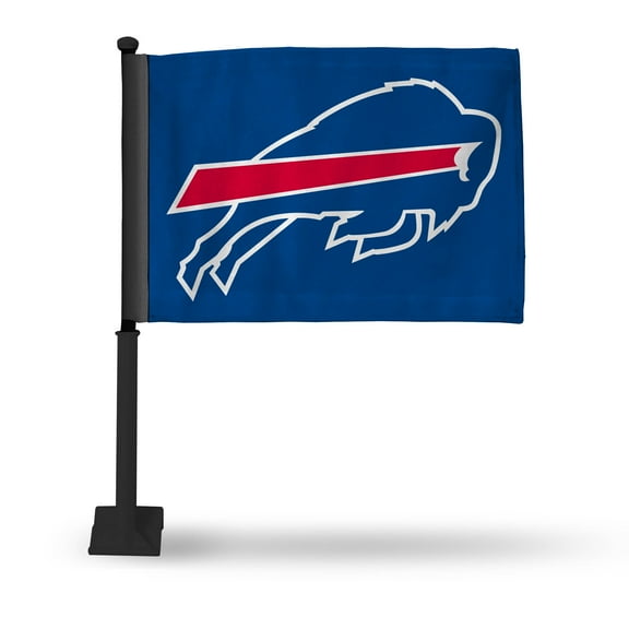 Bills Black Car Flag (Blk Pole)