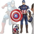 thumbnail image 4 of Marvel Avengers Age of Ultron Captain America Titan Hero Tech 12-Inch Action Figure with Voice and Sound Effects, 4 of 5