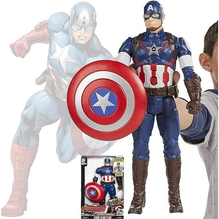 Marvel Avengers Age of Ultron Captain America Titan Hero Tech 12
