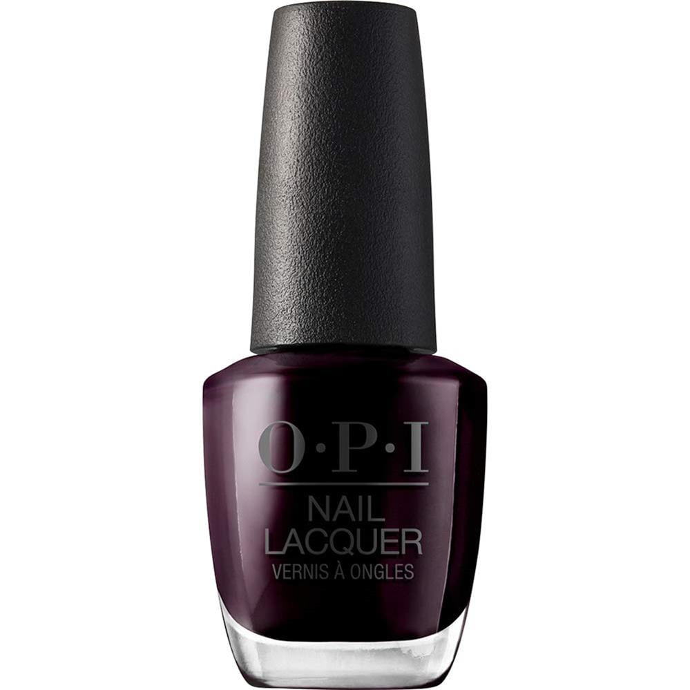 OPI Nail Lacquer, Black Cherry Chutney, NLI43, 0.5 Fl Oz