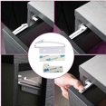 thumbnail image 2 of 4 Pack Child Safety Internal Drawer Blocks Adhesive Drawer Safety Lock For Baby Care Childproofing, 2 of 5