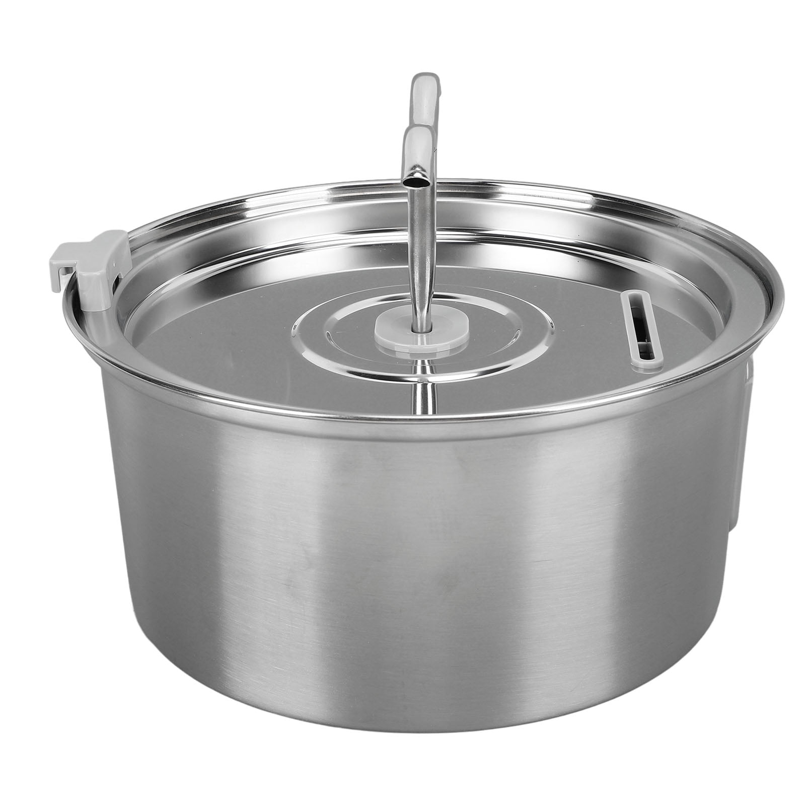 BIMZUC Cat Water Fountain Stainless Steel 3.2L / 108.2 oz Capacity Dog Drinking Fountain Automatic Pet Dispenser Watering Supplies with Ultra-Quiet Pump and Multi-Stage Filtration for Multiple Pets