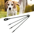 thumbnail image 4 of Dog Walking Leash, Dog Leash Shock Absorbing Control Nylon Reflective  For Hiking For Beach Black,Red, 4 of 8