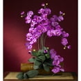 thumbnail image 3 of Nearly Natural Phalaenopsis Stem Artificial Flowers (Set of 6), Pink, 3 of 3