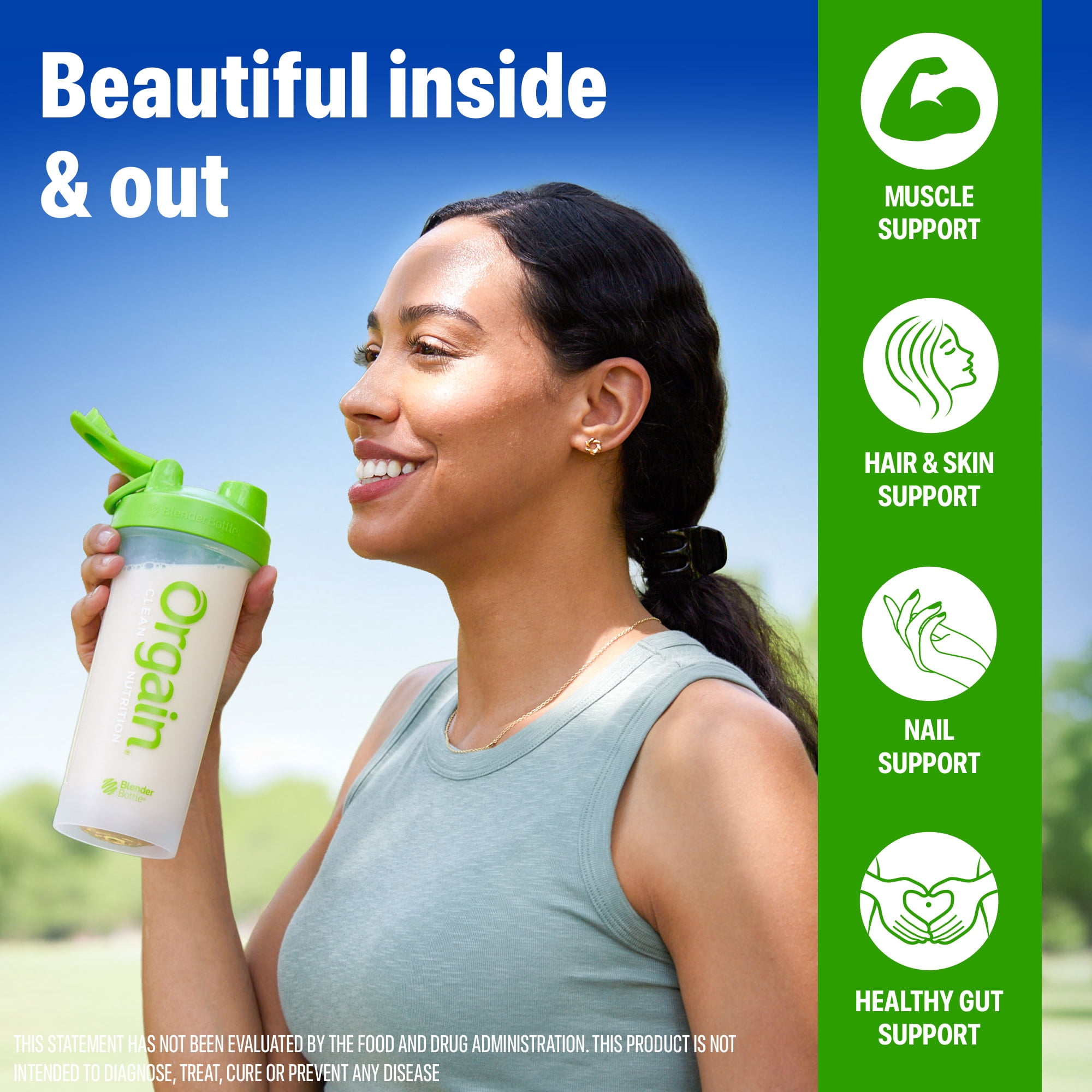 Orgain ® Plant Protein plus Collagen - Creamy Chocolate Fudge