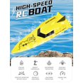thumbnail image 4 of Bateau RC Simulé Télécommandé 2,4 GHz Bateau de Course Haute Vitesse Jouet de Piscine pour Enfants, 4 of 10