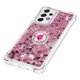 thumbnail image 4 of Funda para Samsung Galaxy A33 5G con Brillo Líquido Flotante, Purpurina, Parachoques y Anillo Giratorio Soporte, 4 of 5