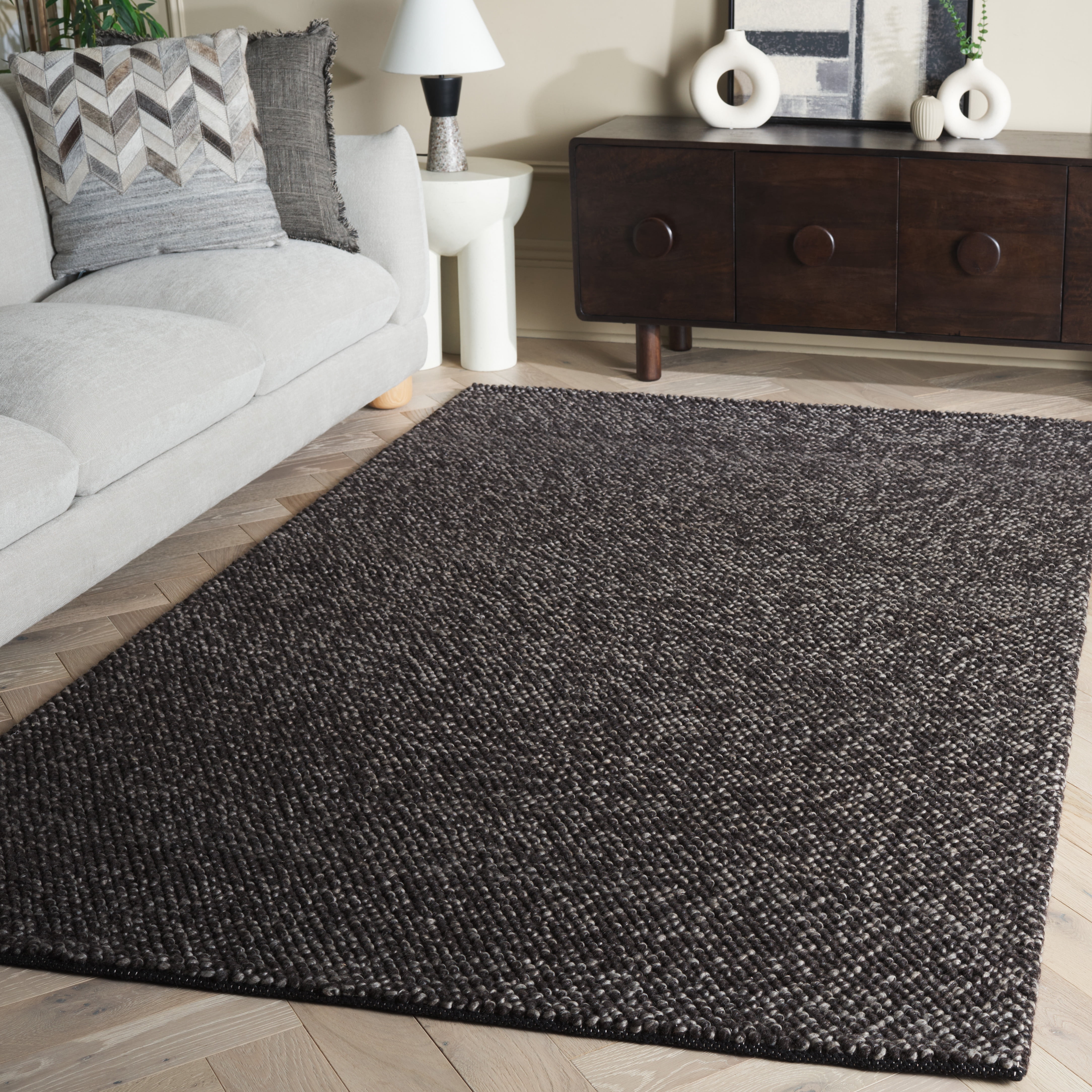 Safavieh Natura Willoughby Distressed Area Rug, Black/Gray, 2' x 3'