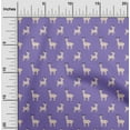 thumbnail image 2 of oneOone Cotton Cambric Medium Purple Fabric Animal Fabric For Sewing Printed Craft Fabric By The Yard 56 Inch Wide, 2 of 5