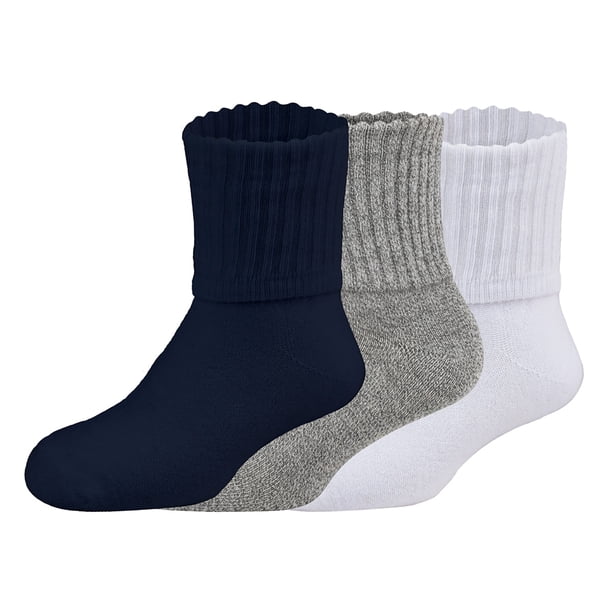 Tobilleras Bebé Sokkos Algodón Liso 3 Pares Suaves y Cómodas Unisex