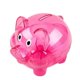 thumbnail image 3 of Piggy Bank Money Bank Colección Contenedor Caso de regalo Organizador de escritorio de regalo Caja de ahorro para niños Sala de estar de cumpleaños Rosa rojo, 3 of 8