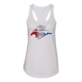 thumbnail image 2 of Wild Bobby, Classic Ford Mustang Car Logo, Cars and Trucks, Ladies Racerback Tank Top, White, X-Large, 2 of 3