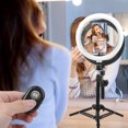 thumbnail image 2 of Great Performance LED Fill Light, With Tripods 10'' LED Ring Light, Video Studio For Photography Live Broadcast Makeup, 2 of 7