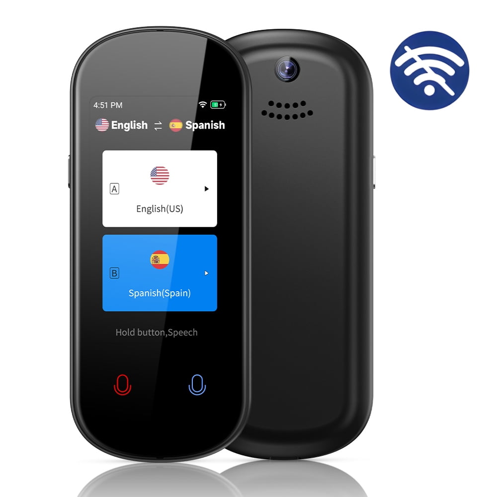 Enence, Language Translator Device, Wireless, Supports 60+