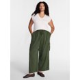 thumbnail image 1 of Terra & Sky Women's Plus Ribbed Sleeveless V Neck Sweater Top, Sizes 0X-5X, 1 of 3