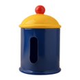 thumbnail image 2 of Caja de pañuelos de cerámica, caja de almacenamiento para servilletas, caja de papel, mesa, servilletero creativo, soporte para pañuelos para sala de azul, 2 of 9