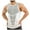 White #02, variant on Nmnitkp Men's Tank Top Soft Tank Tops Men Breathable and Absorbent Sleeveless Muscle Cut Off T Shirts Gym Workout Tank Tops Summer Beach Tanks