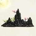 thumbnail image 4 of Adorno de montaña de piedra, decoración para pecera, resina, artesanía de montaña, acuario de montaña, 4 of 8