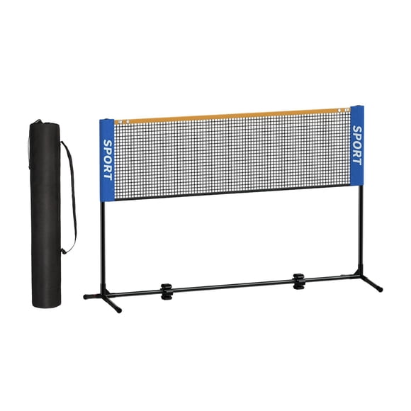 Soporte Portátil para Red de Pickleball, Altura de 61,02 Pulgadas, con Bolsa de Transporte para Entrenamiento en El Patio Trasero, La Playa, In